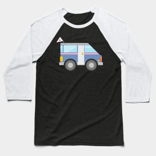 blue van road trip Baseball T-Shirt